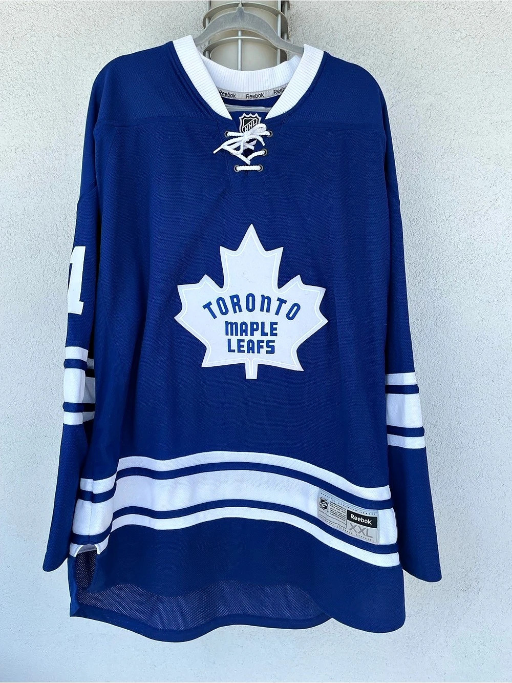 Reebok Toronto Maple Leafs Ryan Reimer #21 Hockey Jersey Blue & White XXL Like 